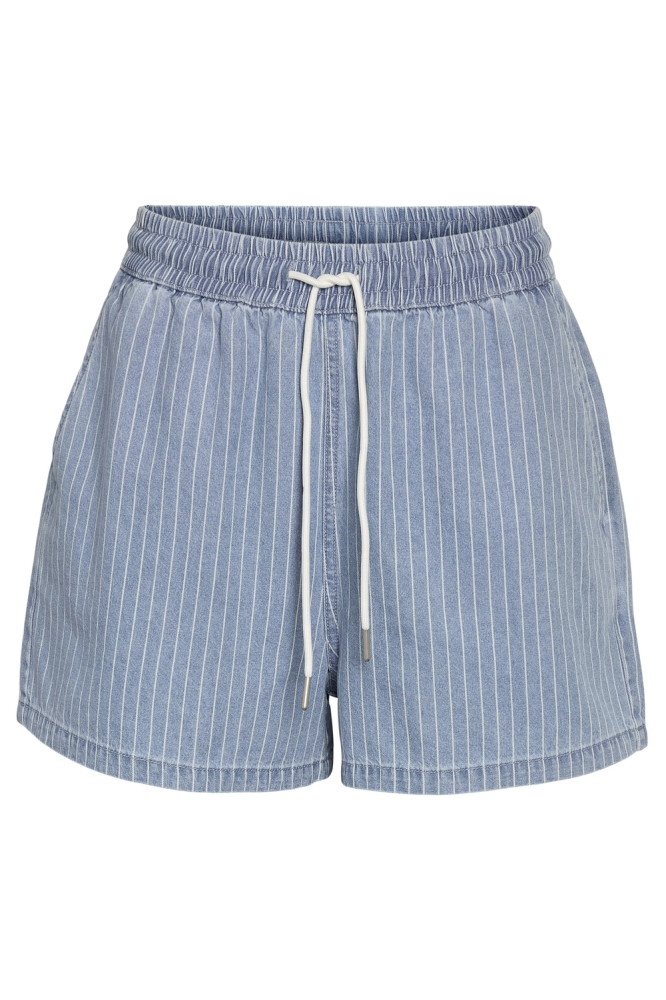 NMKATRI NW ELASTIC STRIPE SHORT BS0 27033694 Light Blue Denim
